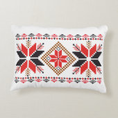 フォーク織 アクセントクッション (裏面)