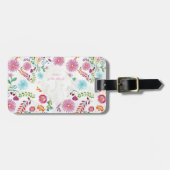 フォーク花嫁の母ギフト – カスタマイズ可能 ラゲッジタグ (正面横)