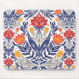 フォーク花柄 マウスパッド