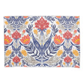 フォーク花柄 枕カバー (正面)