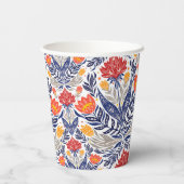 フォーク花柄 紙コップ (裏面)