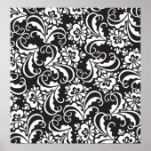 フォーク花 ポスター (正面)