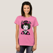 フォーク芸者 Tシャツ (正面フル)