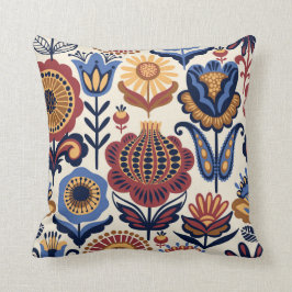 フォーク芸術 クッション