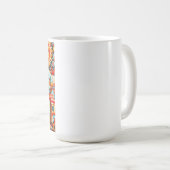 フォーク芸術 コーヒーマグカップ (正面右)