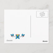 フォーク衣装 ポストカード (裏面)