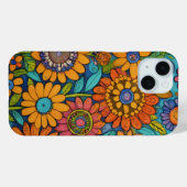 フォーク開花調和アート Case-Mate iPhoneケース (裏面 (横))