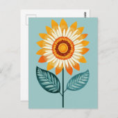 フォーク開花264 ポストカード (正面/裏面)