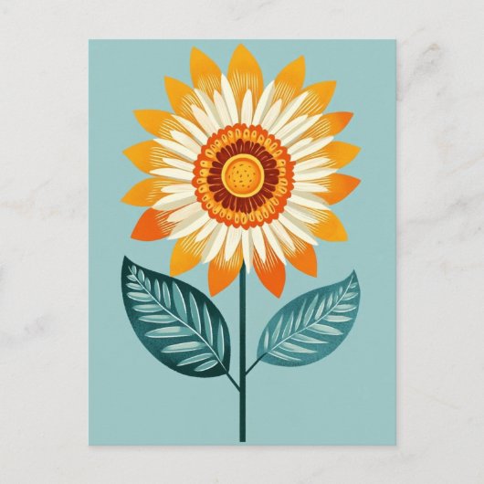 フォーク開花264 ポストカード (正面)