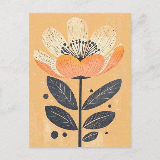 フォーク開花267 ポストカード (正面)