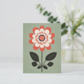 フォーク開花#236 ポストカード (スタンド正面)