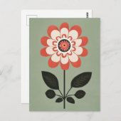 フォーク開花#236 ポストカード (正面/裏面)