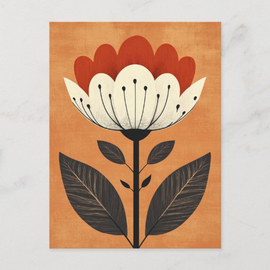 フォーク開花#238 ポストカード (正面)