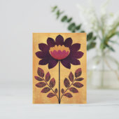 フォーク開花#241 ポストカード (スタンド正面)