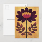 フォーク開花#241 ポストカード (正面/裏面)