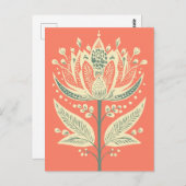 フォーク開花#247 ポストカード (正面/裏面)