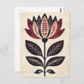 フォーク開花#248 ポストカード (正面/裏面)