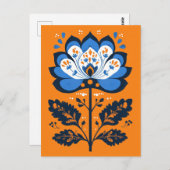 フォーク開花#249 ポストカード (正面/裏面)