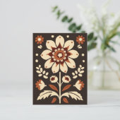 フォーク開花#250 ポストカード (スタンド正面)