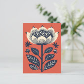 フォーク開花#254 ポストカード (スタンド正面)