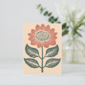 フォーク開花No.260 ポストカード (スタンド正面)