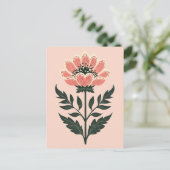 フォーク開花No.263 ポストカード (スタンド正面)