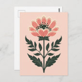 フォーク開花No.263 ポストカード (正面/裏面)