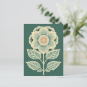 フォーク開花No.268 ポストカード (スタンド正面)