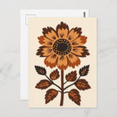 フォーク開花No.274 ポストカード (正面/裏面)