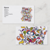 フォーク鳥 名刺 (正面/裏面)