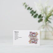 フォーク鳥 名刺 (スタンド正面)