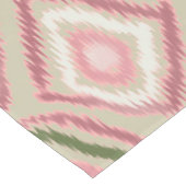 フォーク、イカットパターン ショートテーブルランナー (コーナー)