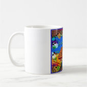 フォーク・ミュージックは生き、健康です コーヒーマグカップ (左)