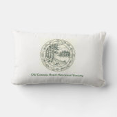 フォーク、メイン-ヴィンテージの写真のLumbarの枕 ランバークッション (裏面)