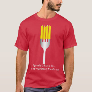 フォークNMac Tシャツ