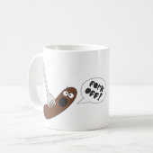 フォークoff.ai コーヒーマグカップ (正面左)