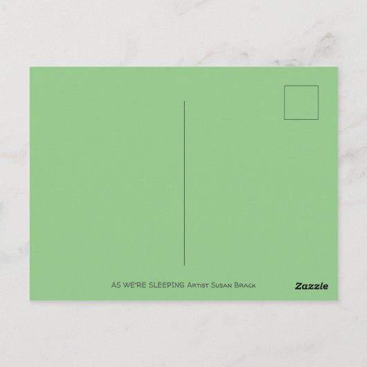 フォークSTおもちゃのバッグ付き屋根のニックつま先 ポストカード (裏面)