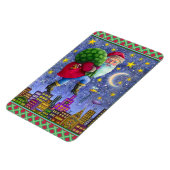 フォークSTおもちゃのバッグ付き屋根のニックつま先 マグネット (左側)