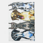 フォーグレートダネス キッチンタオル (縦)