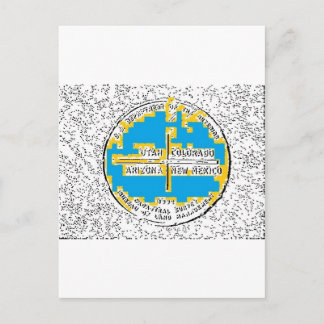 フォーコーナーフォー州 ポストカード