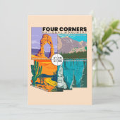 フォーコーナー国立公園付き国立記念碑 シーズンカード (スタンド正面)