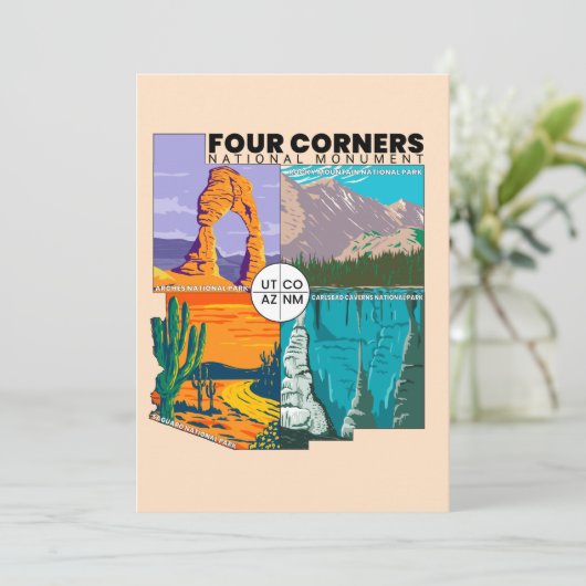 フォーコーナー国立公園付き国立記念碑 シーズンカード (スタンド正面)