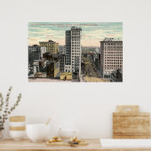 フォーコーナー、ニューアーク、NJ c1915ヴィンテージ ポスター (キッチン)