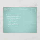 フォーサイスパークファウンテンサバンナリハーサルディナー 案内ポストカード (裏面)