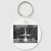 フォーサイスパークファウンテンサバンナ，ジョージア キーホルダー (正面)