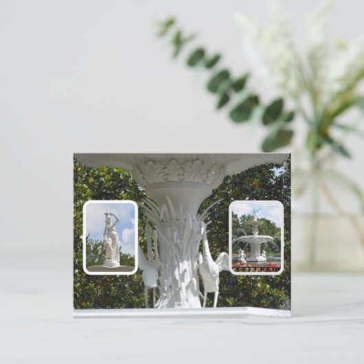 フォーサイスパークファウンテンサバンナGA写真場所 ポストカード (スタンド正面)