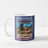 フォーサイス公園 – フォーサイス噴水 – サバンナジョージア コーヒーマグカップ (左)