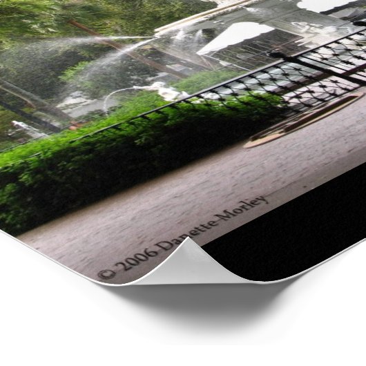 フォーサイス噴水 ポスター (角)