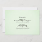 フォーサイス噴水 水彩画 サバンナ GA 招待状 (裏面)