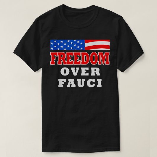 フォーシの自由おもしろい Tシャツ (デザイン正面)